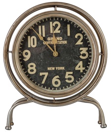 Home4you NEW YORK Table Clock Antique Gold
