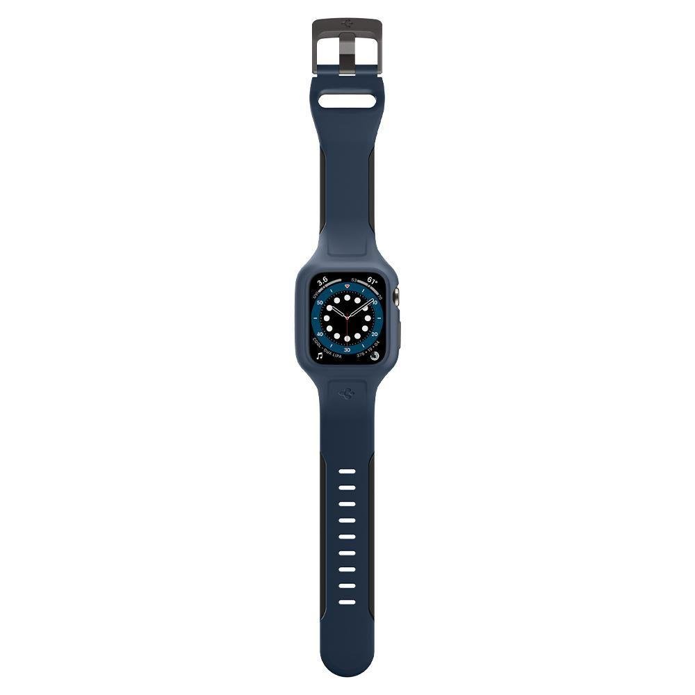 Dirželis Spigen Liquid Air ”Pro” for Apple Watch 4/5/6/SE (44mm), mėlyna -  Senukai.lt
