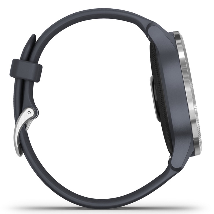 Умные часы Garmin Venu Black Slate Grey, синий/серый