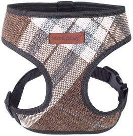 Koerte traksid Amiplay London, pruun, 330 - 480 mm x 33 mm, 33-48