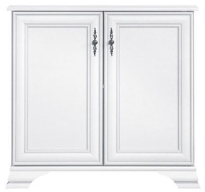 Black Red White Idento Cupboard White
