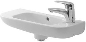 Duravit D-Code 500x220mm Washbasin Right White