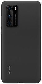 Huawei Silicone Back Case For Huawei P40 Black