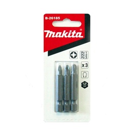 Набор насадок Makita B-26185 PZ1/2/3 50mm Screwdriver Bit 3pcs