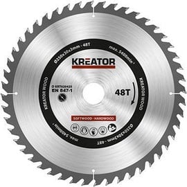 Пильный диск Kreator, 250 мм x 30 мм