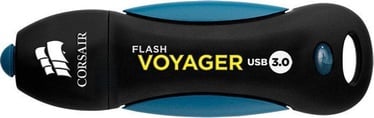 USB atmintinė Corsair Flash Voyager, mėlyna/juoda, 256 GB