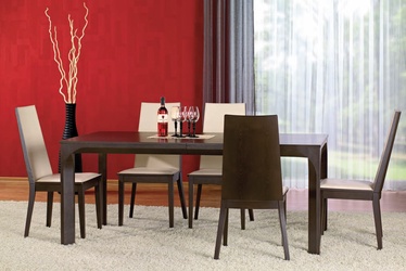 Обеденный стол Halmar Santiago Wenge, 1800 - 2200x900x750 мм