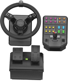 Игровой руль Logitech G Saitek Farm Sim Controller 945-000062, черный