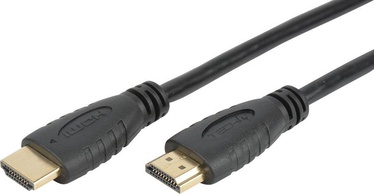 Techly HDMI/HDMI Male 0.5m Black