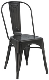Ēdamistabas krēsls Signal Meble Loft Black Matte, 1 gab.