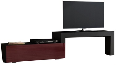TV galds Pro Meble Arsenal Black/Red, 1080x350x450 mm
