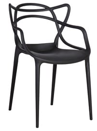 Home4you Chair Butterfly Black 30027