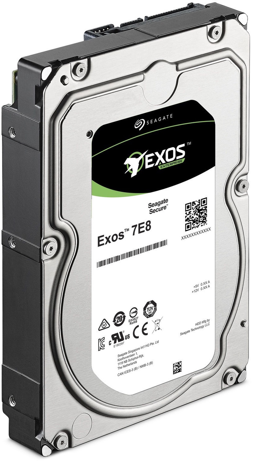 Жесткий диск сервера (HDD) Seagate Exos 7E8 ST8000NM000A, 3.5", 8 TB