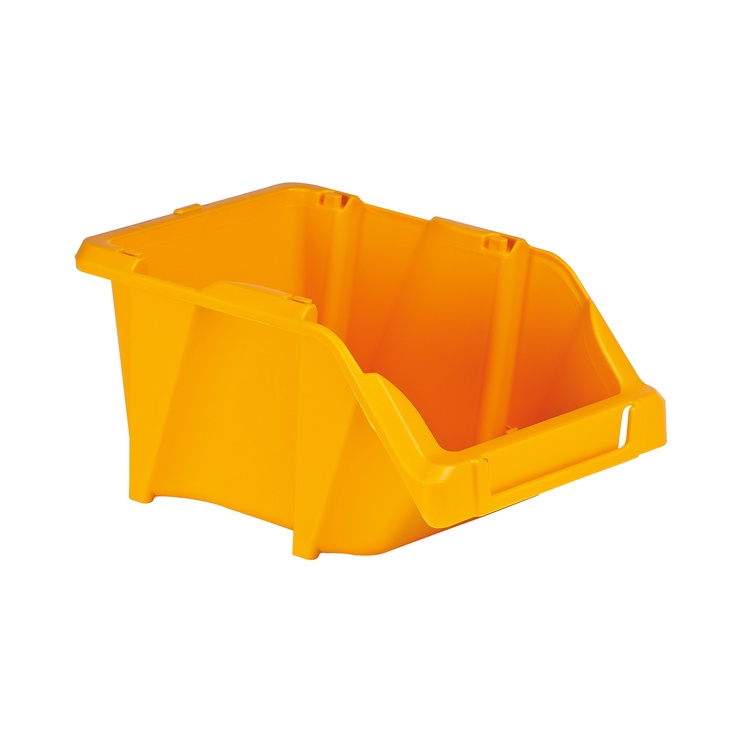Ящик для инструментов Forte Tools R-15, 19.5 см x 9 см x 12.5 см, желтый