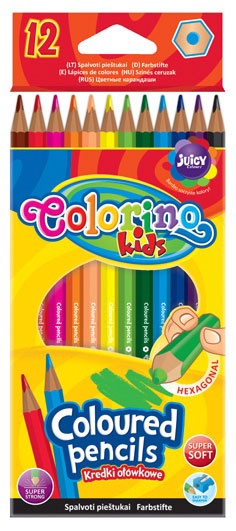 Цветные карандаши Colorino, 14687PTR, 12 шт.