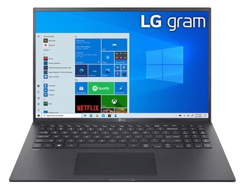 Sülearvuti LG Gram 16Z90P-G, Intel® Core™ i5-1135G7, 16 GB, 512 GB, 16 "