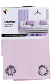 Tuckano Liquorice Curtain 140x250cm Pink
