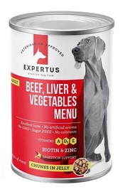 Expertus Beef Liver Vegie 400g