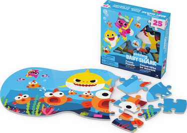 Pusle Spin Master Pinkfong Baby Shark, 25 tk