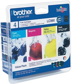 Brother LC980 Cartridge Cyan Magenta Yellow
