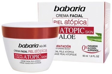 Babaria Atopic Skin Facial Cream With Aloe Vera 50ml