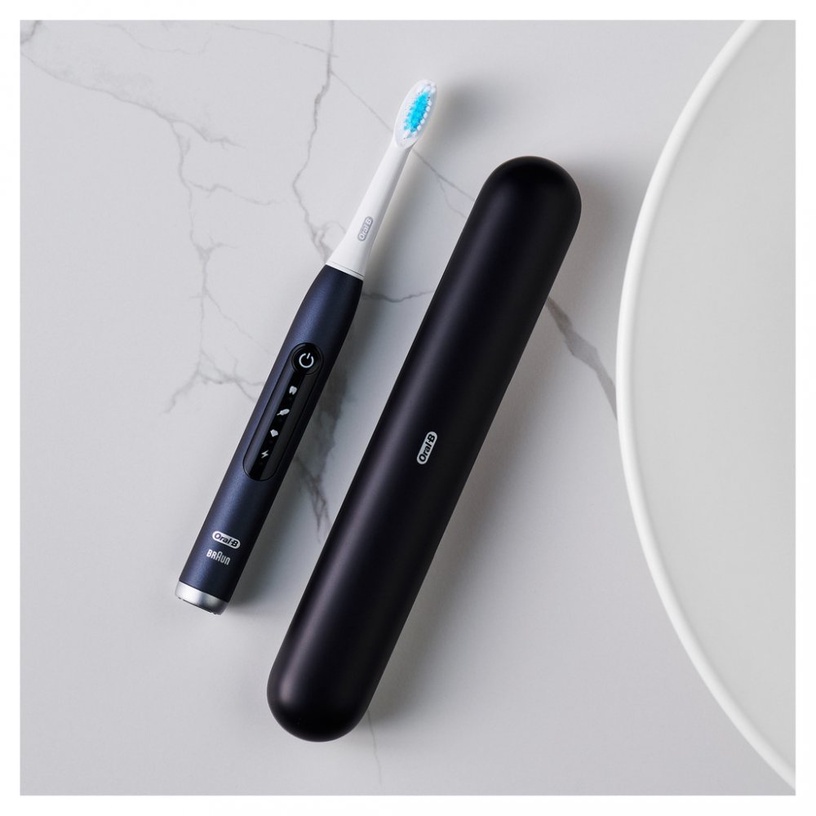 Elektriskā zobu birste Oral-B Pulsonic Slim Luxe 4500 Matte Black, melna