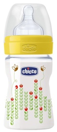 Chicco Well-Being PP Feeding Bottle 150ml 0 Yellow