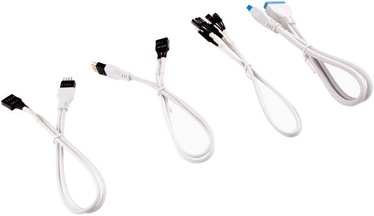 Corsair Premium Sleeved Front Panel Extension Kit 30cm White