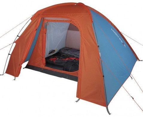 3-местная палатка High Peak Rapido 3 11452, синий/oранжевый
