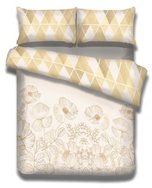 AmeliaHome Snuggy Golden Poppy Bedding Set 160x200/70x80 2pcs