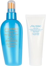Shiseido Sun Protection Spray Oil-Free SPF15 150ml + After Sun Emulsion 75ml