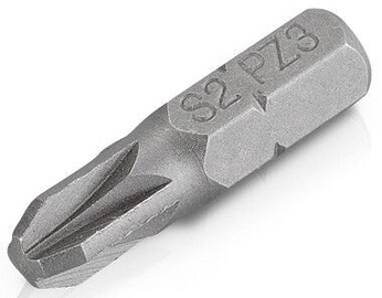 Головка отвертки Kreator PZ3 Bir Set 25mm 2pcs