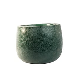 Puķu pods Domoletti TP16-332/SET 3D D32, keramika, Ø 320 mm, zaļa