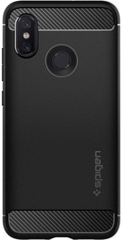 Spigen Rugged Armor Backk Case For Xiaomi Mi 8 Black