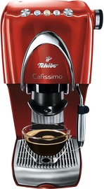 Капсульная кофемашина Tchibo Cafissimo Classic, серебристый/красный
