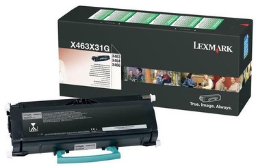 Lazerinio spausdintuvo kasetė Lexmark X463X31G BLACK