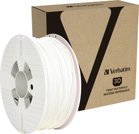 3D printeri kulumaterjal Verbatim PLA Filament RAL 9003, 126 m, valge