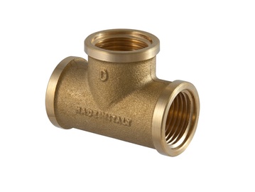 Тройник TDM Brass, 3/4 дюйма - внутренняя резьба