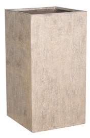 Puķu pods Home4you Sandstone 72445, smilškrāsas, 250x250 mm