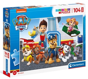 Clementoni Puzzle SuperColor Paw Patrol 104pcs 23753