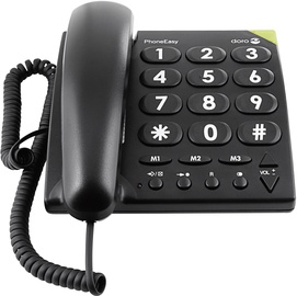 Telefons Doro PhoneEasy 311c Black