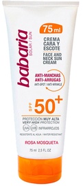Kremas nuo saulės Babaria Anti-Spot & Anti-Wrinkle Face And Neck Cream SPF50+, 75 ml