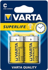 Baterijas Varta, C, 2 gab.