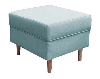 Пуф Idzczak Meble Loft Dark Grey/Light Blue, 52x52x43 см