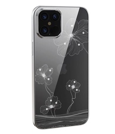 Чехол Devia Crystal Flora, серебристый