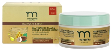 MARGARITA Barojoša matu maska-kondicionieris ar riekstu eļļu un medus ekstraktu 250ml