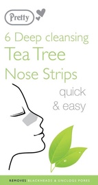 Pretty Smooth Tea Tree Nose Pore Strips 6pcs