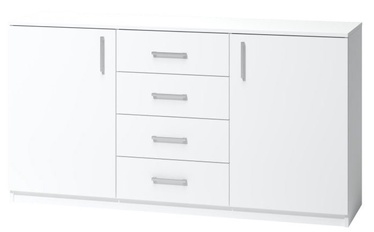 Kummut Tatris 04, valge, 160 x 40 cm x 80 cm