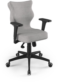 Entelo Perto Black Office Chair DC18 Gray