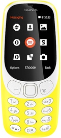 Mobiiltelefon Nokia 3310 2017, kollane, 16MB/16MB